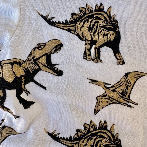 Kate Quinn Bubble Romper Set | Peter Pan Collar, Dinosaurs Print, 2-Pack | 18–24 - Picture 4 of 10